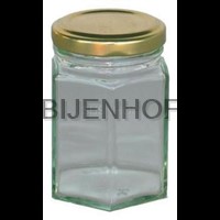 Hexagonal jars - unpacked on palet